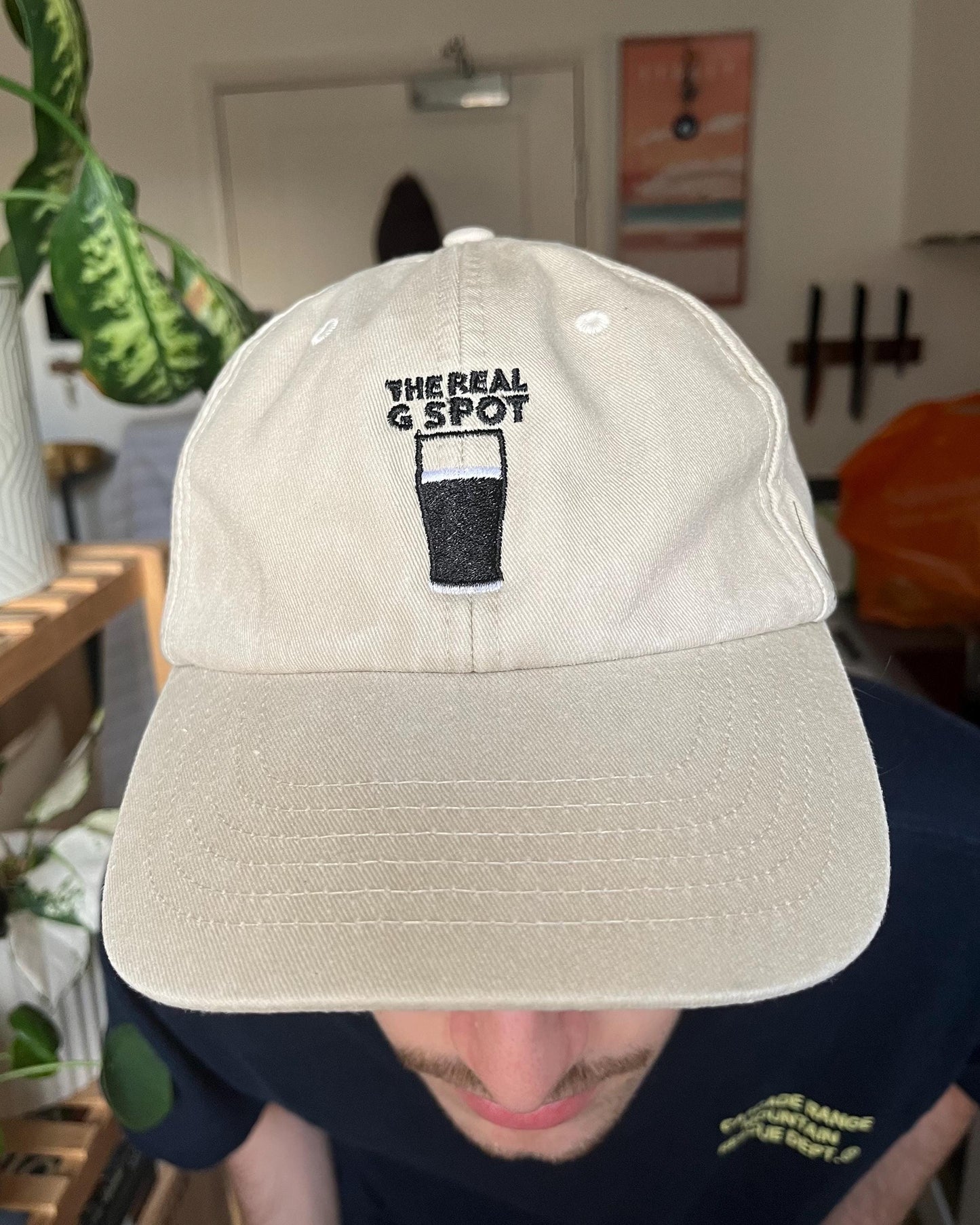 stitch Funny Hat for irish stout lovers and pub goers. funny humorous cap.