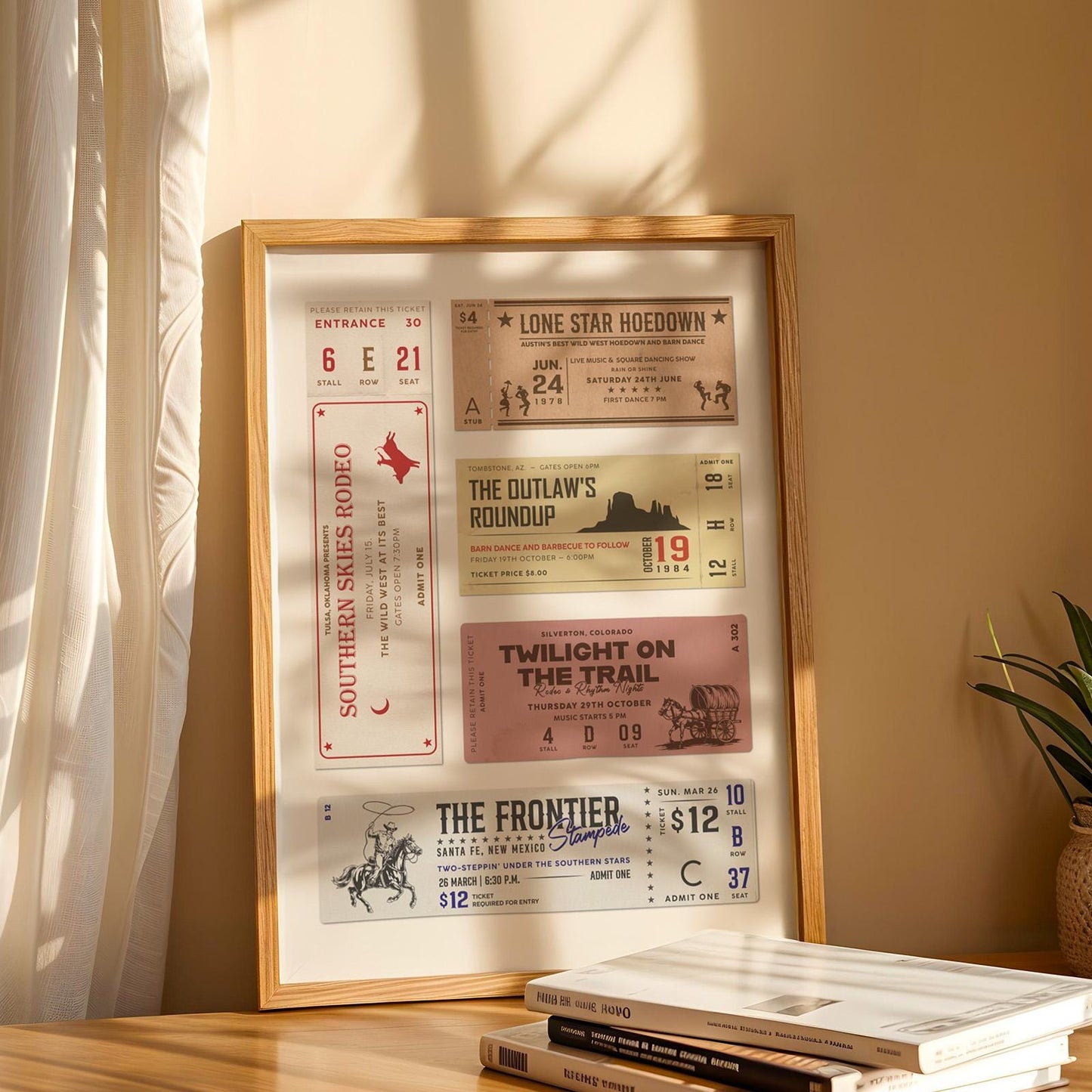 trendy aesthetic printable art file. framed in home decor style