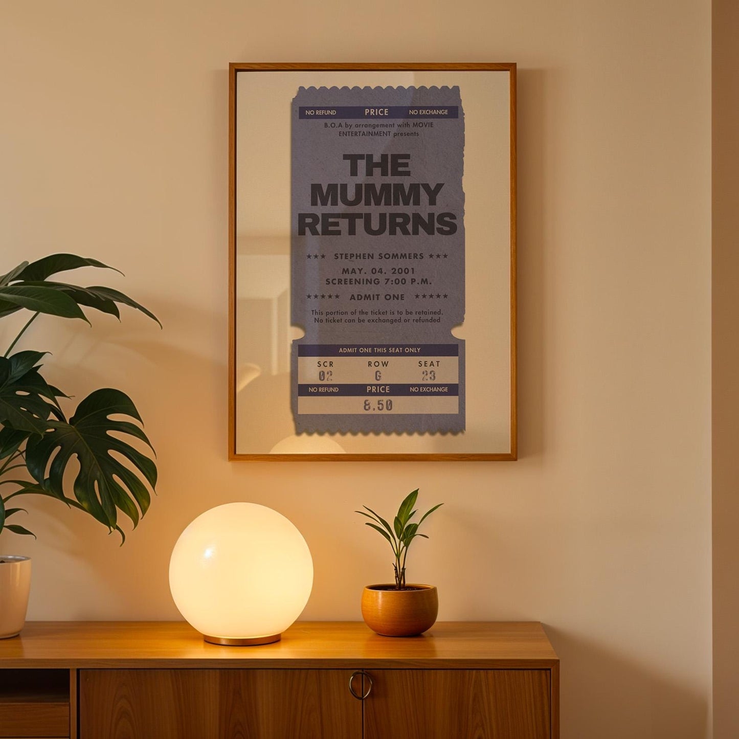 cosy home poster film lover art