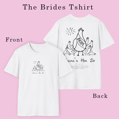 Custom Hen Do T Shirt