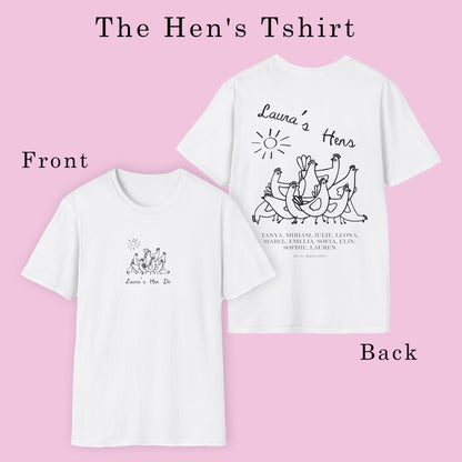 Custom Hen Do T Shirt