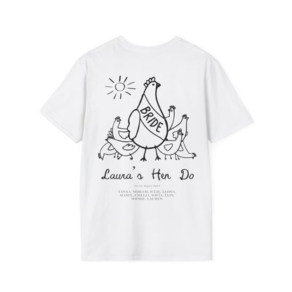 Custom Hen Do T Shirt