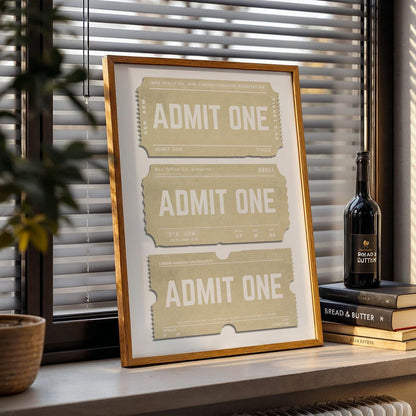 a printable poster with colour options. quick affordable and easy.