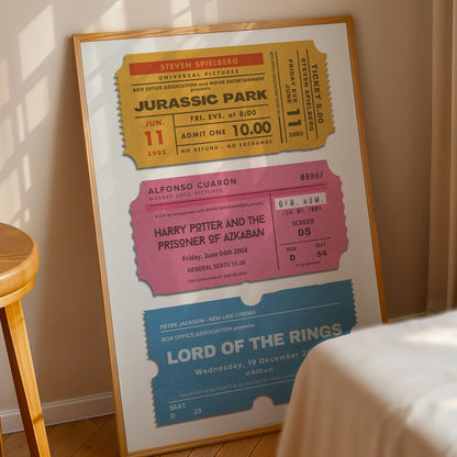 hallmark films print in cosy bedroom