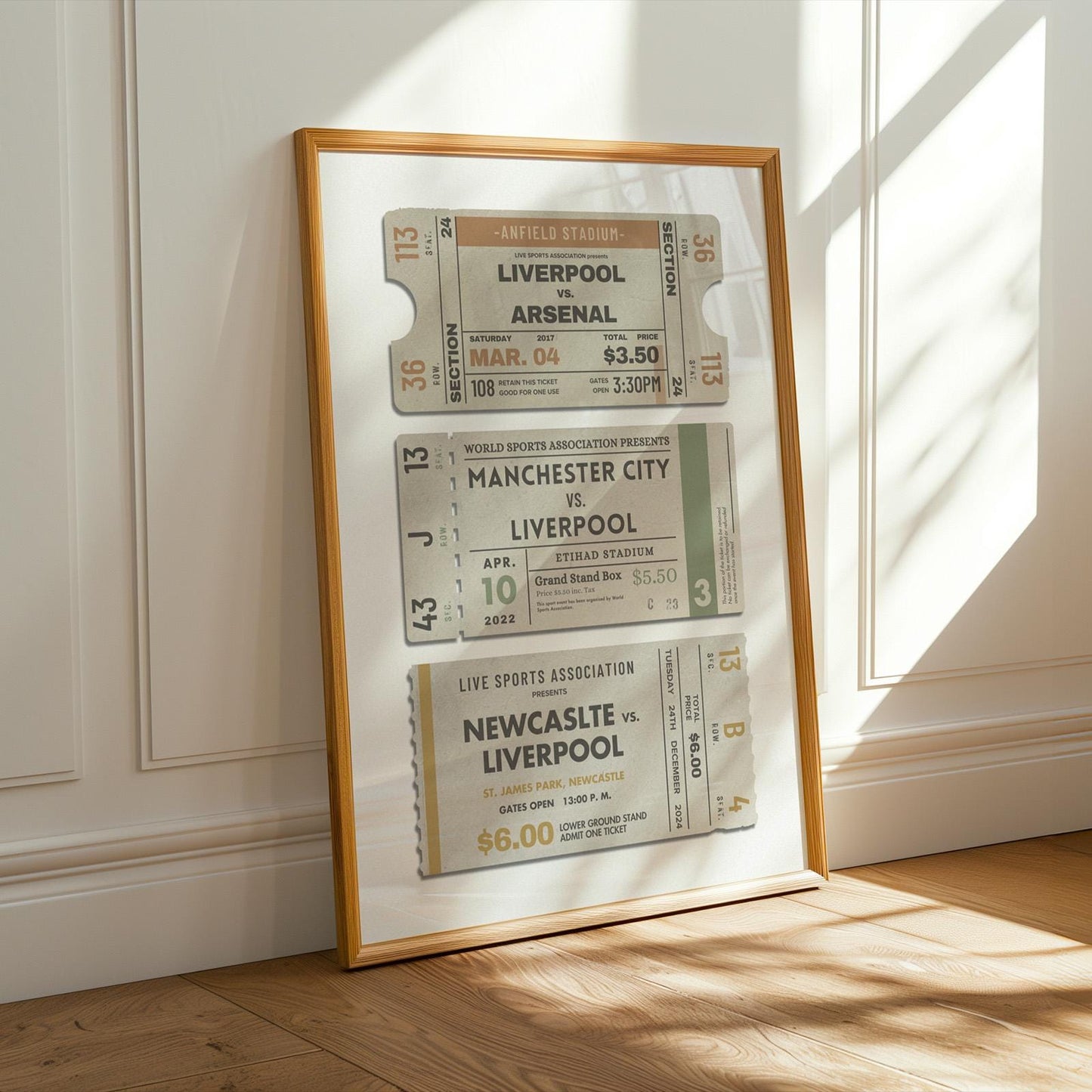 a gift idea for football baseball, rugby, golf, tennis or more. a new and thoughtful present for lovers of sport and big stadium event games.