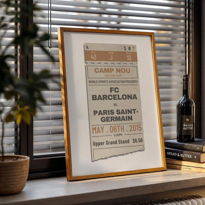 a birthday or anniversary gifting idea for fans of sports and retro charm.