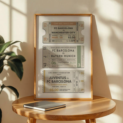 a thoughtful poster for football, rugby, tennis golf and more fans. ideal for personalised presents.