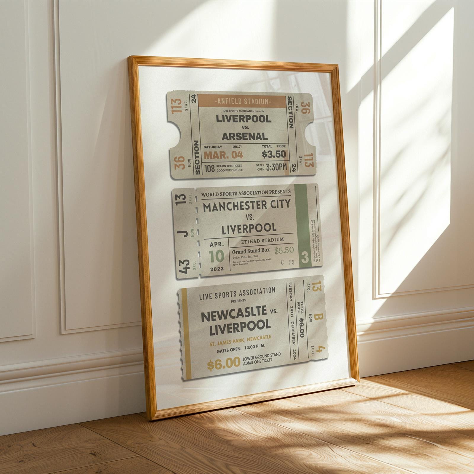 for fans who have seen championships, rivalries and promotion games. a memory gifts idea for men.