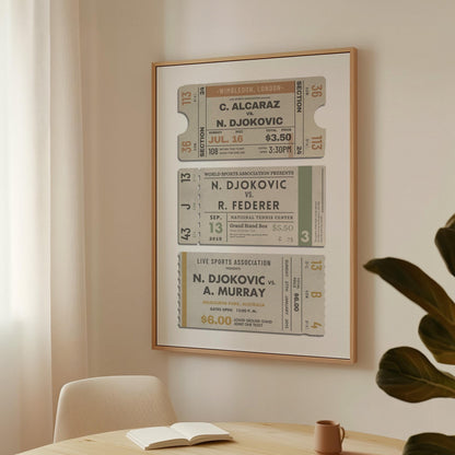 a gift idea for football fans and soccer lovers. centre piece art in dining room.