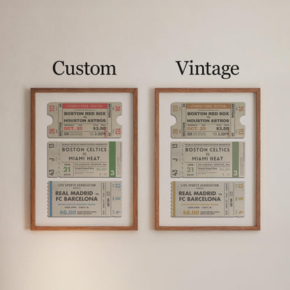 make your own custom colour scheme or use our vintage muted scheme.
