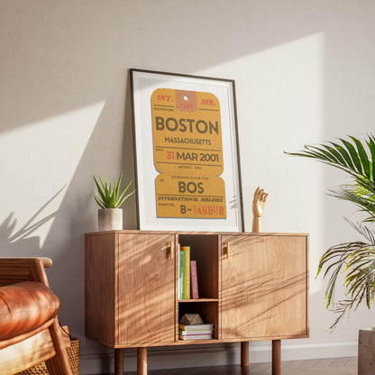 bold ticket print instant printable art file, vintage travelling gift for flights, holidays, and nostalgic traveller memories.